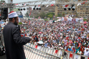 rPro-Morsi prayer and rally