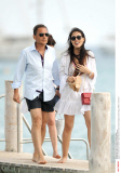 Saint Tropez: Eric Besson and  Yasmine Tordjman