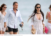 Saint Tropez: Eric Besson and  Yasmine Tordjman