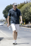 Tom Hanks sweats it all out in Malibu