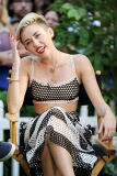 Miley Cyrus at Good Morning America