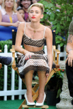 Miley Cyrus at Good Morning America