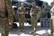 Prince Andrew Visits Troops in Afghanistan - 14 Jul 2013