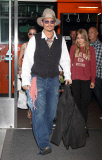 Johnny Depp arriving at Narita International airport, Chiba, Japan - 16 Jul 2013