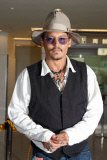 Johnny Depp arriving at Narita International airport, Chiba, Japan - 16 Jul 2013