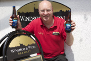 Windsor Knot beer, first brewed for marriage of Duke and Duchess of Cambridge, renamed Windsor Cot in honour of royal baby, Britain - 16 Jul 2013