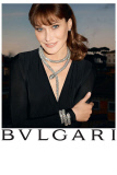 Carla Bruni for Bvlgari.