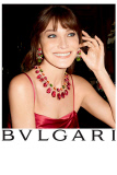 Carla Bruni for Bvlgari.