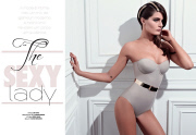 Isabeli Fontana for Uni Lingerie.