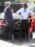 Exclusive... Is Jason Trawick Trying to Sell Britney Spears's Purses and Shoes Out of His Trunk? 