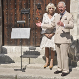 Royal visit to the West Country, Lostwithiel, Cornwall, Britain - 17 Jul 2013