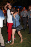 *EXCLUSIVE* Tyler Posey and his girlfriend Seana Gorlick at MTV2's Party In The Park