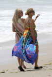 *EXCLUSIVE* Paris and Nicky Hilton get in some Sister Bonding Time at the Beach