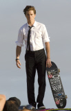 Shaun White Doing A Photoshoot In Venice Beach 