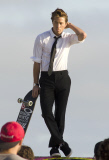 Shaun White Doing A Photoshoot In Venice Beach 
