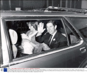 Prince William Birth And Christening June1982 Princess Of Wales Leaves St Mary''s Hospital Paddington In The Back Of A Car With Prince Charles And The New Baby Prince William. Independent As Ever The Princess Of Wales Made Royal History Last Night By