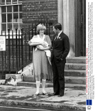 Prince William Birth And Christening June1982... Princess Of Wales Wears Pop Socks As She Leaves St Mary''s Hospital Paddington With Prince Charles And The New Baby Prince William. Independent As Ever The Princess Of Wales Made Royal History Last Nig