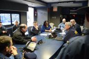 Images taken by Massachusetts State Police photographer Sgt. Sean Murphy of Boston Bomber manhunt, Boston, America - 19 Apr 2013