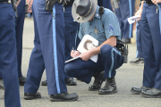 Images taken by Massachusetts State Police photographer Sgt. Sean Murphy of Boston Bomber manhunt, Boston, America - 19 Apr 2013