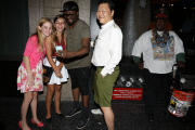 Will.i.am joins Psy for sushi in Hollywood