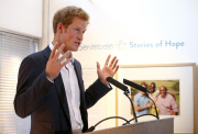 Prince Harry Visits Exhibition Of Photographs By Chris Jackson In London