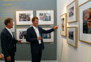Prince Harry Visits Exhibition Of Photographs By Chris Jackson In London