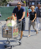Heidi Klum and Martin Kristen hit Whole Foods