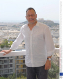 Claude Berry and Jean Reno during the 11th Francophone Festival, Athens, Greece - 25 Apr 2010