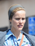 A Guant Looking Isabel Lucas Lunches with a Friend and Transports Furniture