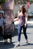** STRICT WEB EMBARGO UNTIL 10AM PST JULY 30TH ** *EXCLUSIVE* Kristen Stewart mends her broken heart with a new Dog **MUST CALL FOR PRICING**