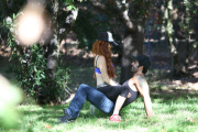 *EXCLUSIVE* Phoebe Price and Ojani Noa can't stop touching each other