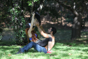 *EXCLUSIVE* Phoebe Price and Ojani Noa can't stop touching each other