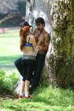 *EXCLUSIVE* Phoebe Price and Ojani Noa can't stop touching each other