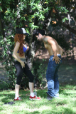 *EXCLUSIVE* Phoebe Price and Ojani Noa can't stop touching each other