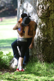 *EXCLUSIVE* Phoebe Price and Ojani Noa can't stop touching each other