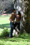 *EXCLUSIVE* Phoebe Price and Ojani Noa can't stop touching each other