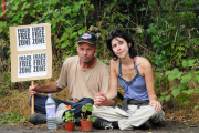 Anti-Fracking Protest at the Cuadrilla Fracking Site in Balcombe, Sussex, Britain - 25 Jul 2013
