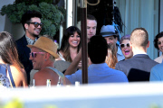 *EXCLUSIVE* Celebrities attend Fergie and Josh Duhamel's "Gayby" Shower