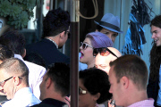 *EXCLUSIVE* Celebrities attend Fergie and Josh Duhamel's "Gayby" Shower