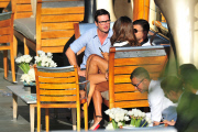 *EXCLUSIVE* Celebrities attend Fergie and Josh Duhamel's "Gayby" Shower