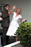 *EXCLUSIVE* Celebrities attend Fergie and Josh Duhamel's "Gayby" Shower