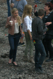 Mark Wahlberg goes into action on the set of Transformers 4