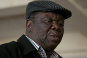 Zimbabwe: Prime Minister and MDC Presidential candidate Morgan Tsvangirai in Harare