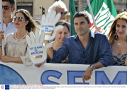 Supreme Court judgment for Silvio Berlusconi, Rome, Italy - 01 Aug 2013