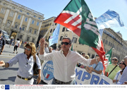 Supreme Court judgment for Silvio Berlusconi, Rome, Italy - 01 Aug 2013