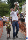 Hen Racing World Championships, Barley Mow pub, Bonsall, Derbyshire, Britain - 03 Aug 2013