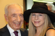 Barbra Streisand visit to President Shimon Peres, Jerusalem, Israel - 17 Jun 2013