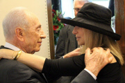Barbra Streisand visit to President Shimon Peres, Jerusalem, Israel - 17 Jun 2013