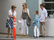 Exclusive... Kate Hudson Tours A New School For Ryder 
