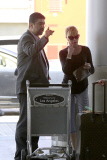 Melanie Griffith shows off her slender figure at LAX